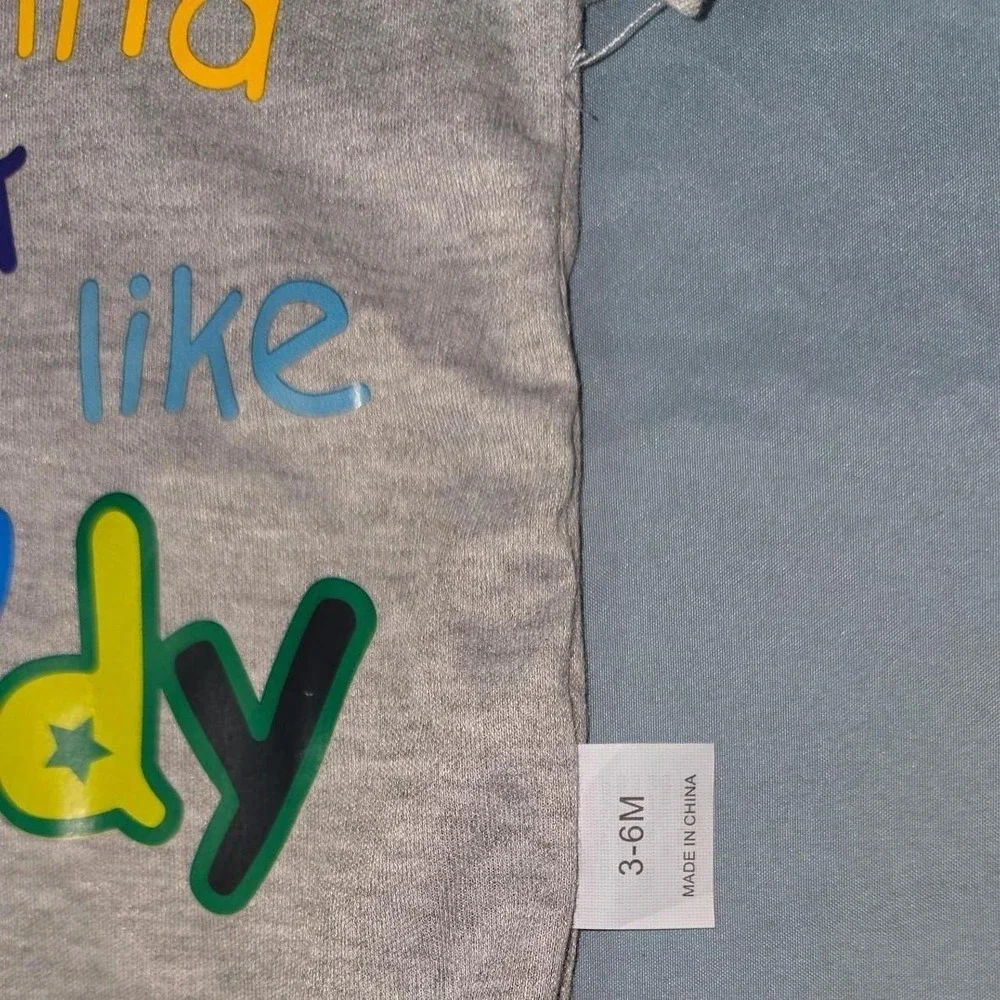 Grey baby with 